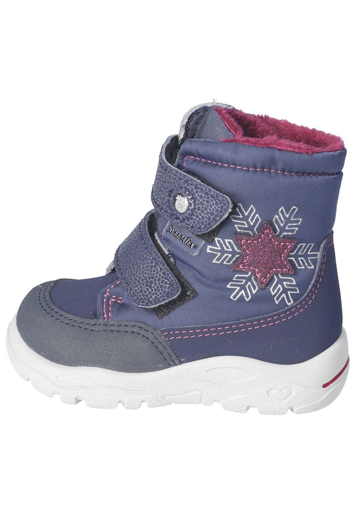 Pepino Stiefel Synthetik/Textil Blau Warmfutter