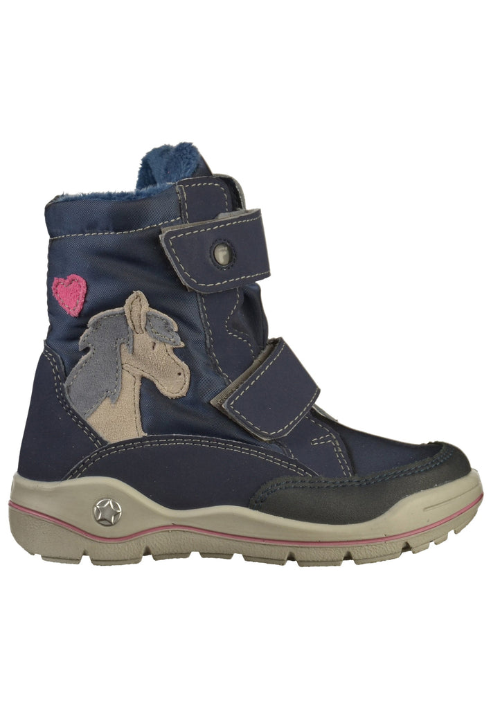 Pepino Stiefel Textil Blau