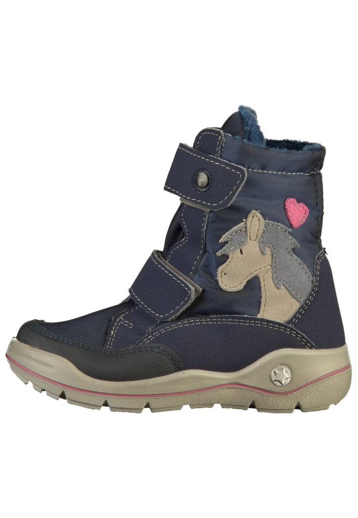 Pepino Stiefel Textil Blau