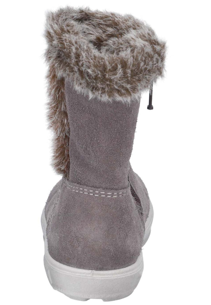 Pepino Stiefel Veloursleder Dunkelgrau Warmfutter