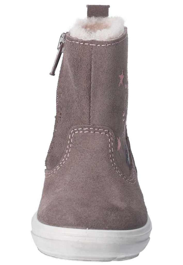 Pepino Stiefel Veloursleder Grau/Braun Warmfutter