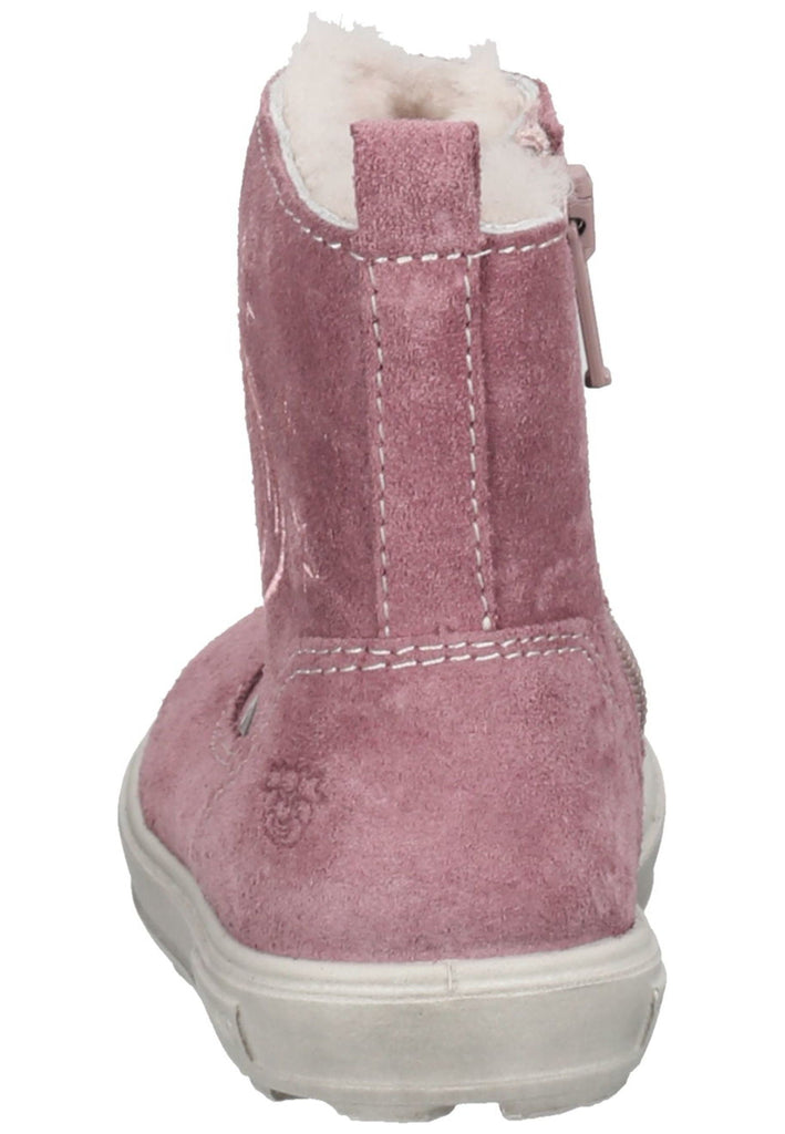 Pepino Stiefel Veloursleder Pink Warmfutter
