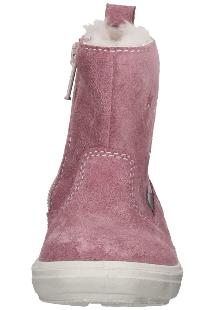 Pepino Stiefel Veloursleder Pink Warmfutter