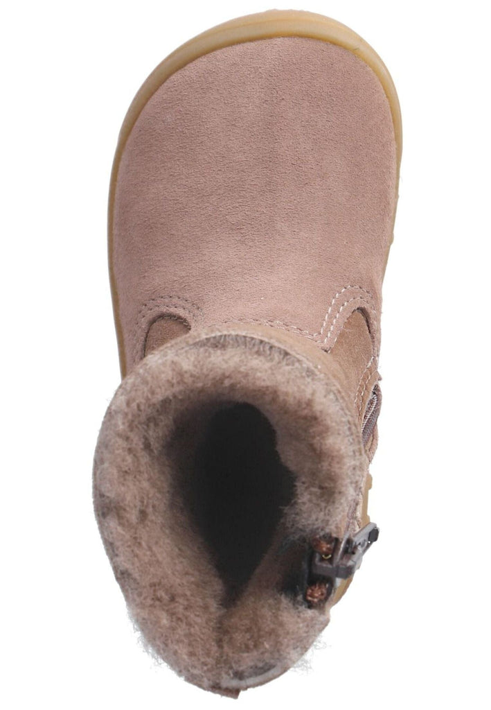 Pepino Stiefel Veloursleder Schoko Warmfutter