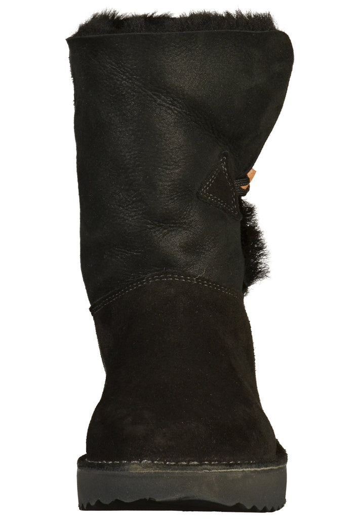 Pepino Stiefel Veloursleder Schwarz