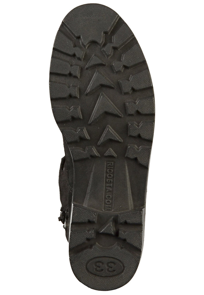 Pepino Stiefel Veloursleder Schwarz