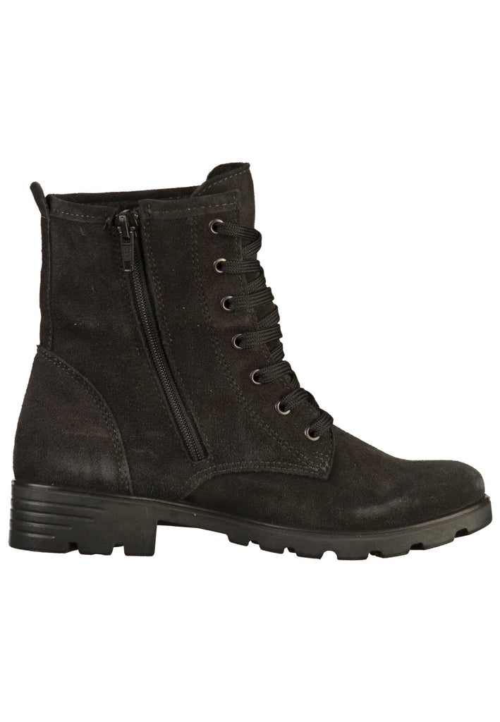 Pepino Stiefel Veloursleder Schwarz
