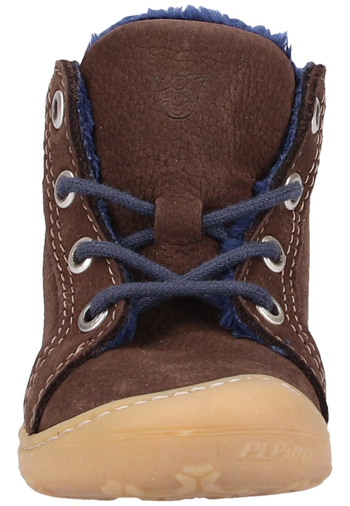 Pepino Stiefelette Leder Braun Warmfutter