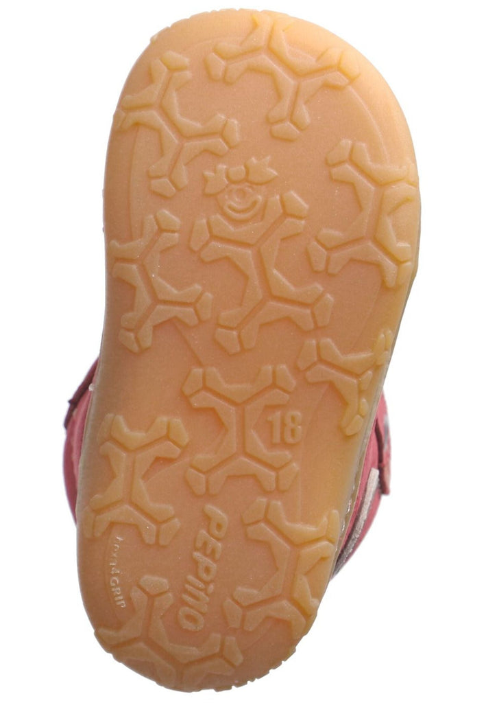 Pepino Stiefelette Leder Burgunder Warmfutter