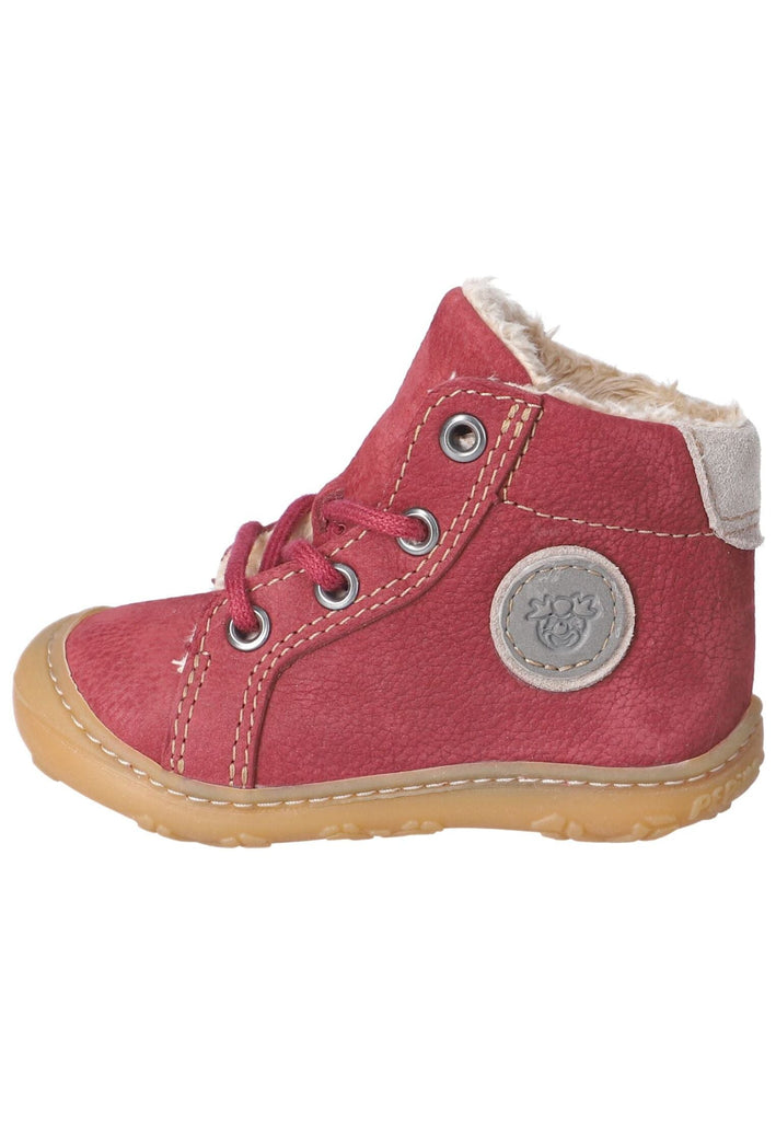 Pepino Stiefelette Leder Burgunder Warmfutter