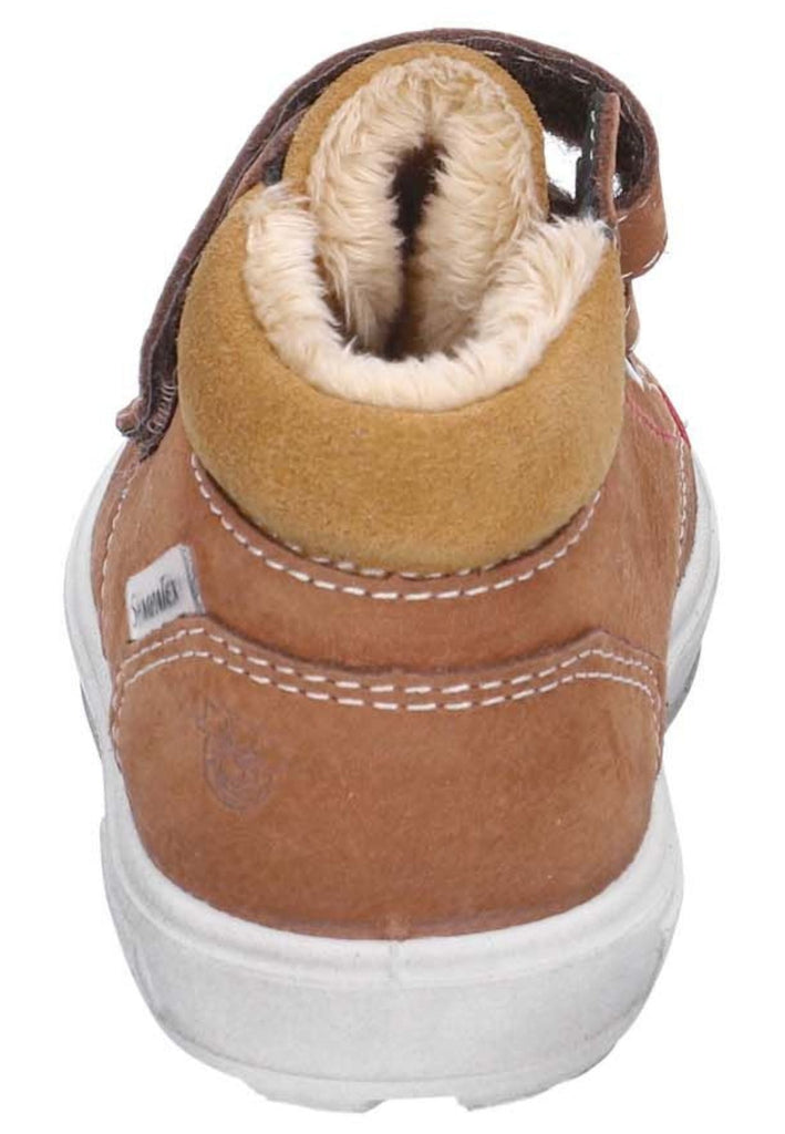 Pepino Stiefelette Leder Curry Warmfutter