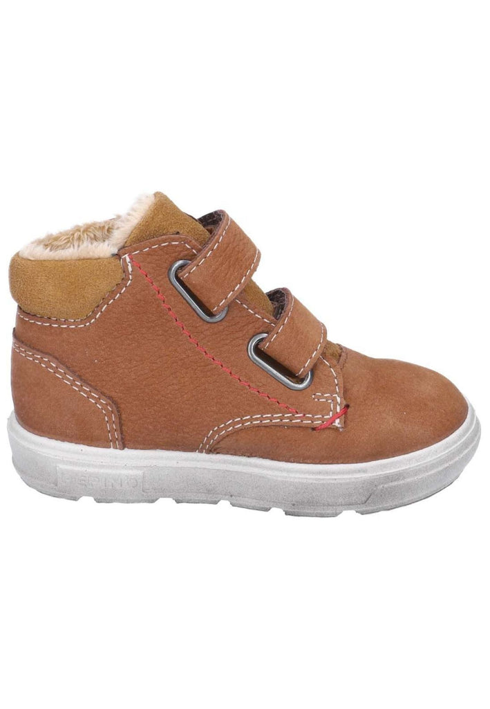 Pepino Stiefelette Leder Curry Warmfutter