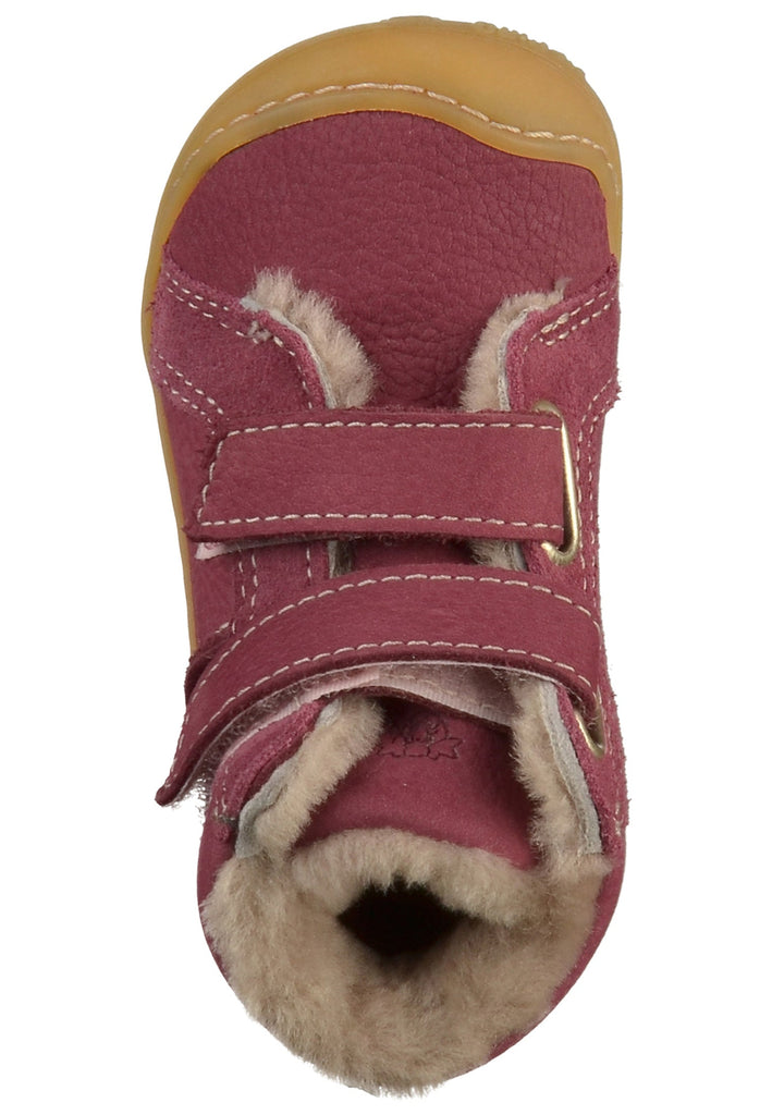 Pepino Stiefelette Leder Fuchsia