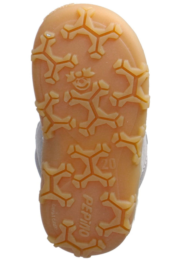 Pepino Stiefelette Leder Graphit Warmfutter