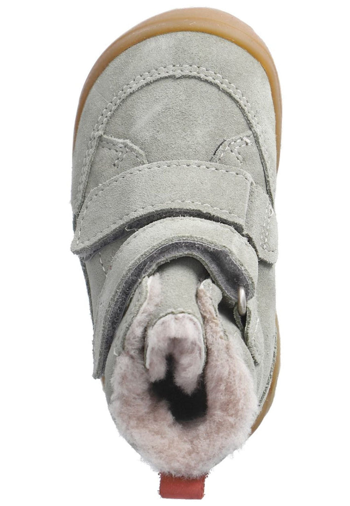 Pepino Stiefelette Leder Hellgrün Warmfutter