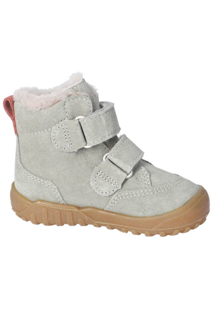 Pepino Stiefelette Leder Hellgrün Warmfutter