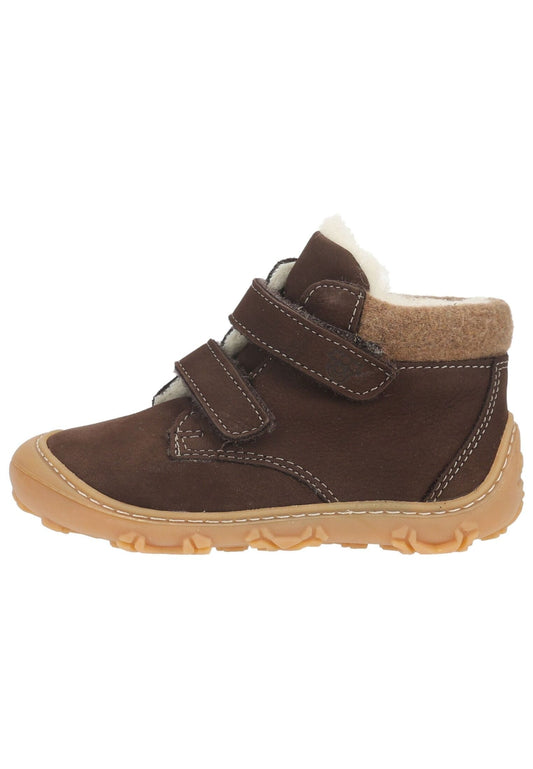 Pepino Stiefelette Leder Marone Warmfutter