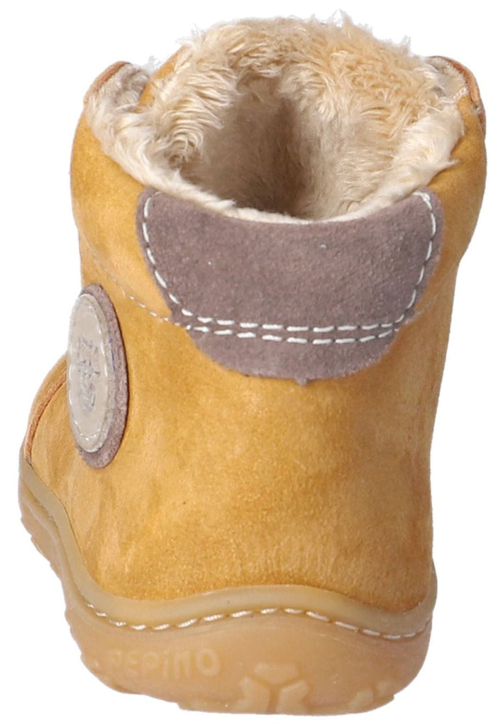 Pepino Stiefelette Leder Mustard Warmfutter