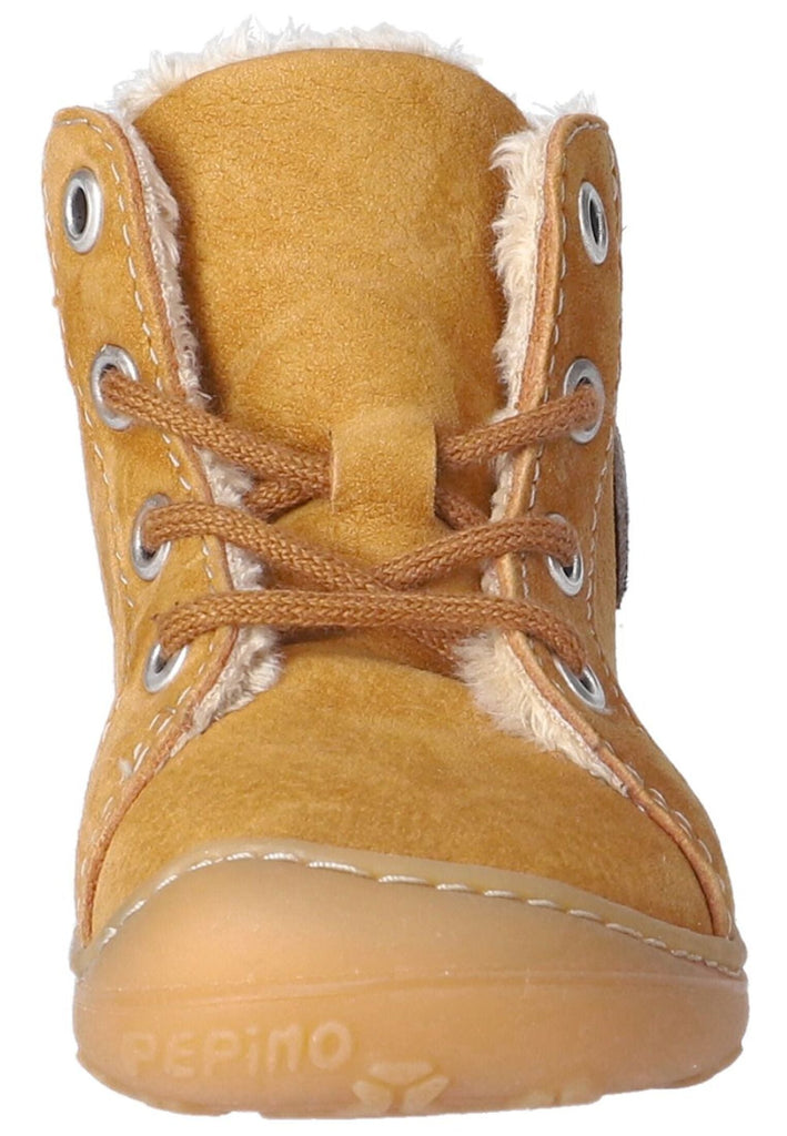 Pepino Stiefelette Leder Mustard Warmfutter