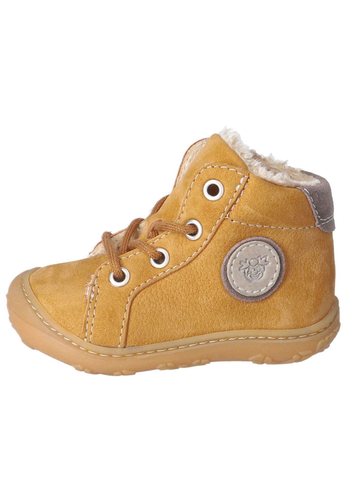 Pepino Stiefelette Leder Mustard Warmfutter