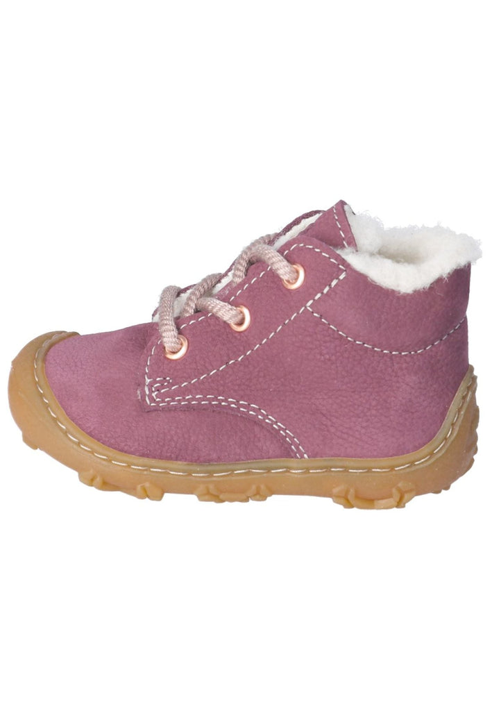 Pepino Stiefelette Leder Pflaume Warmfutter