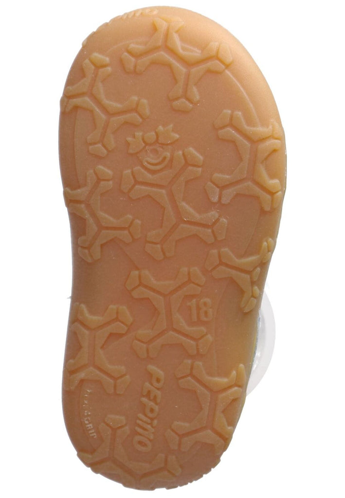 Pepino Stiefelette Leder/Synthetik Blau/Grün Warmfutter