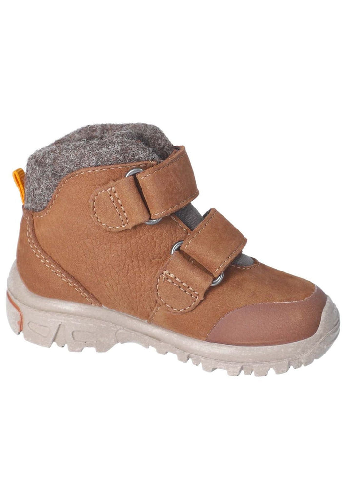 Pepino Stiefelette Leder/Synthetik Curry Warmfutter