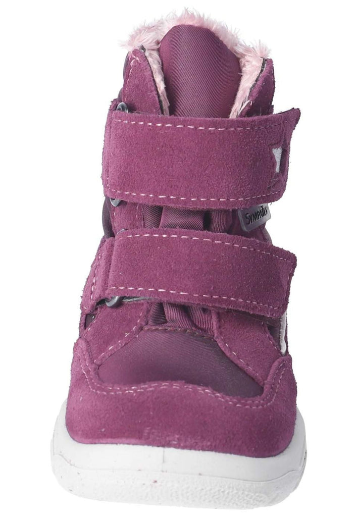 Pepino Stiefelette Leder/Synthetik Merlot Warmfutter