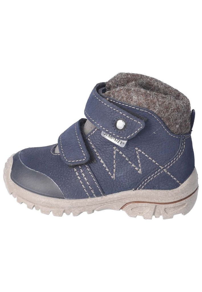 Pepino Stiefelette Leder/Synthetik See Warmfutter