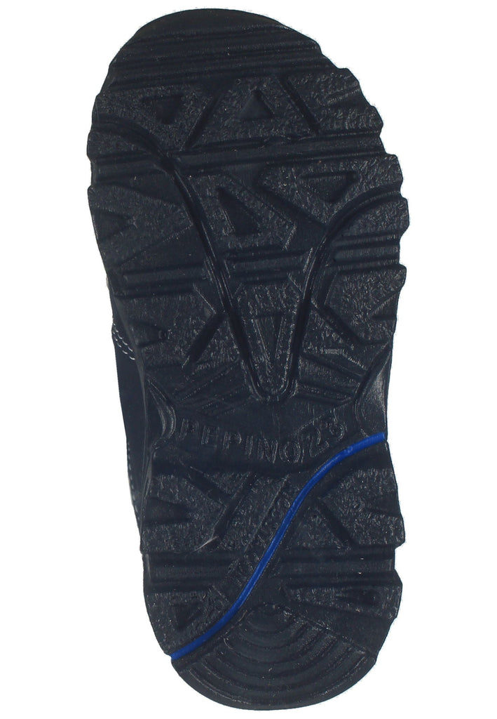 Pepino Stiefelette Leder/Textil Blau