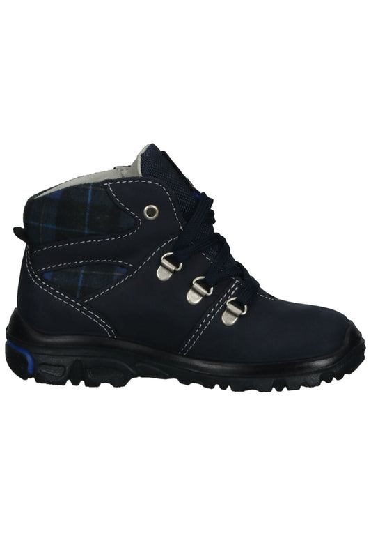 Pepino Stiefelette Leder/Textil Blau