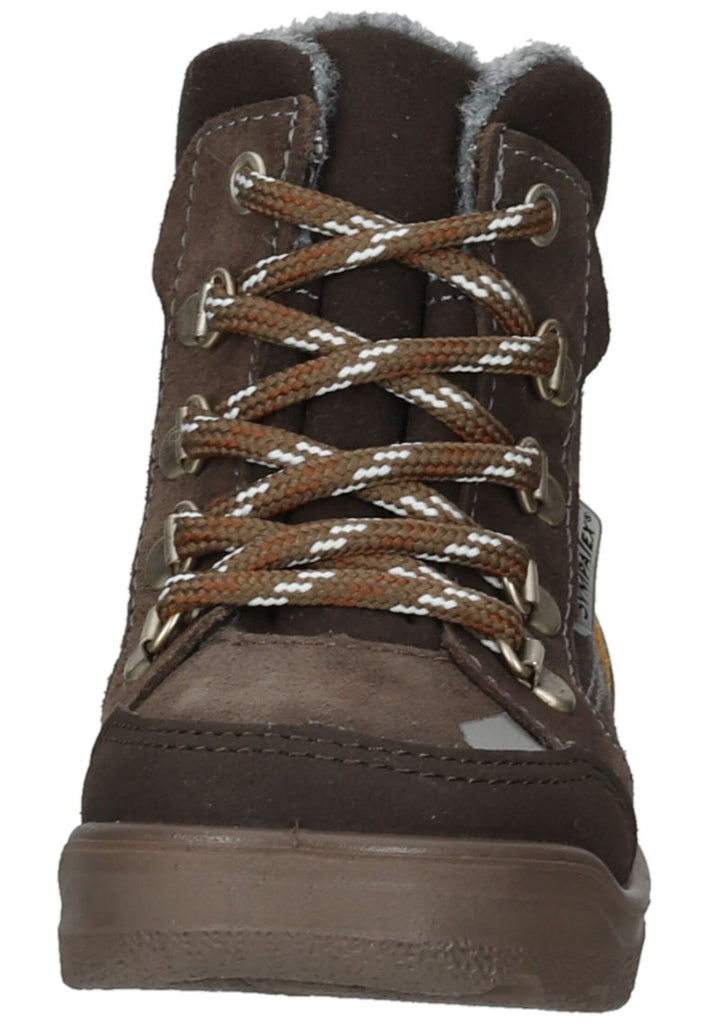 Pepino Stiefelette Leder/Textil Braun Warmfutter