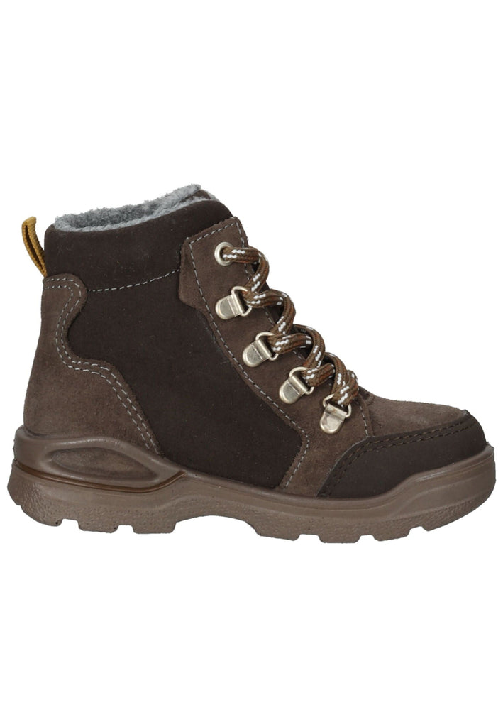 Pepino Stiefelette Leder/Textil Braun Warmfutter