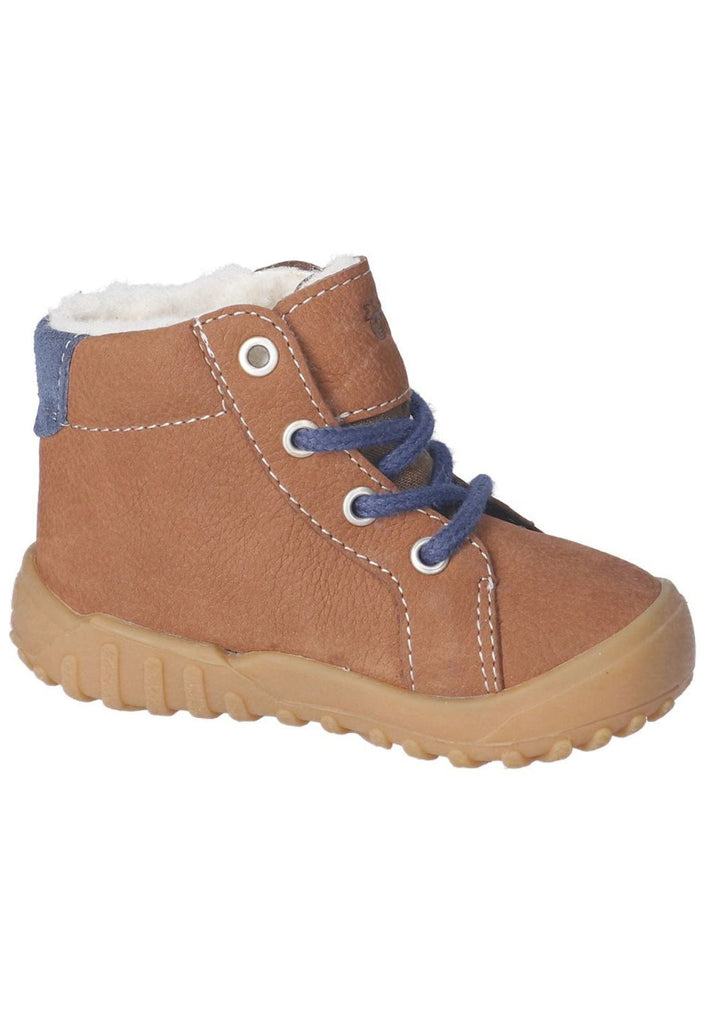 Pepino Stiefelette Leder/Textil Curry Warmfutter