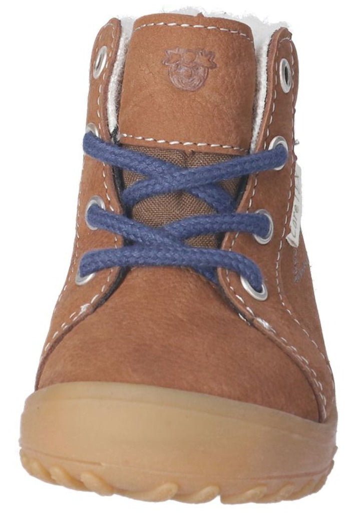 Pepino Stiefelette Leder/Textil Curry Warmfutter