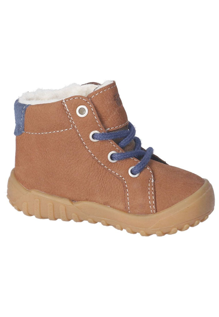 Pepino Stiefelette Leder/Textil Curry Warmfutter
