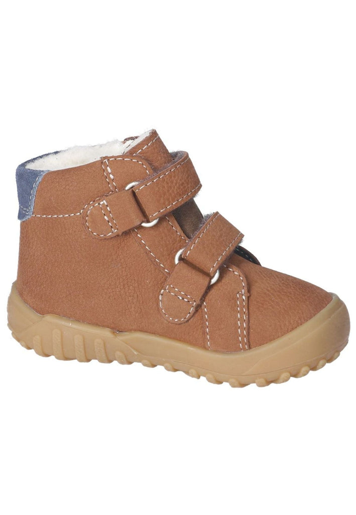 Pepino Stiefelette Leder/Textil Curry Warmfutter