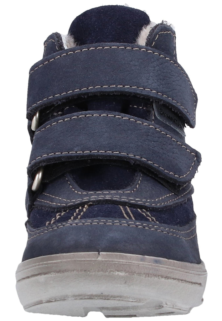 Pepino Stiefelette Leder/Textil Dunkelblau Warmfutter