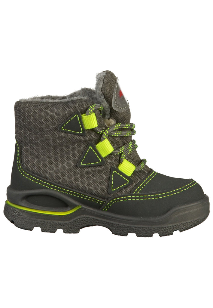 Pepino Stiefelette Leder/Textil Grau