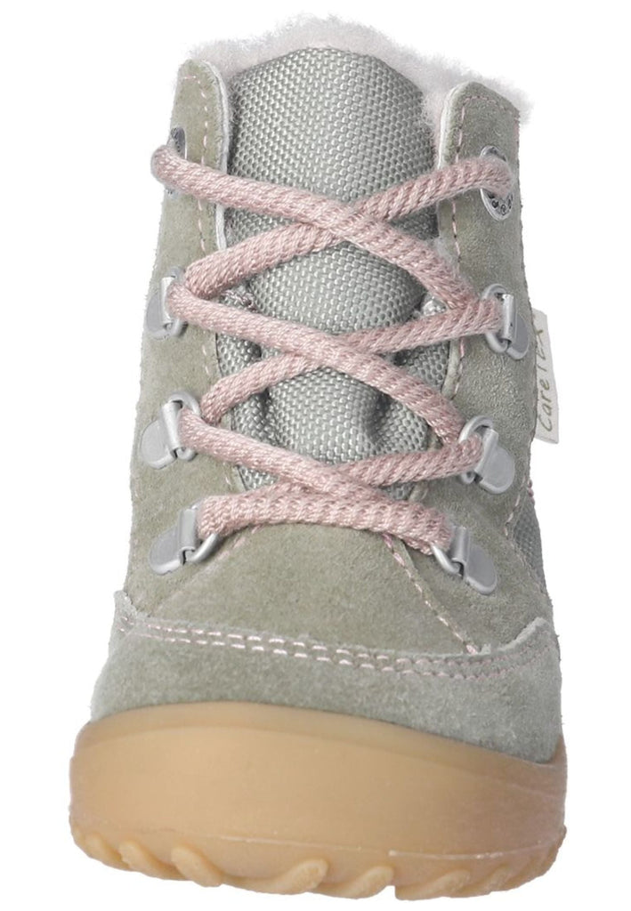 Pepino Stiefelette Leder/Textil Grün Warmfutter