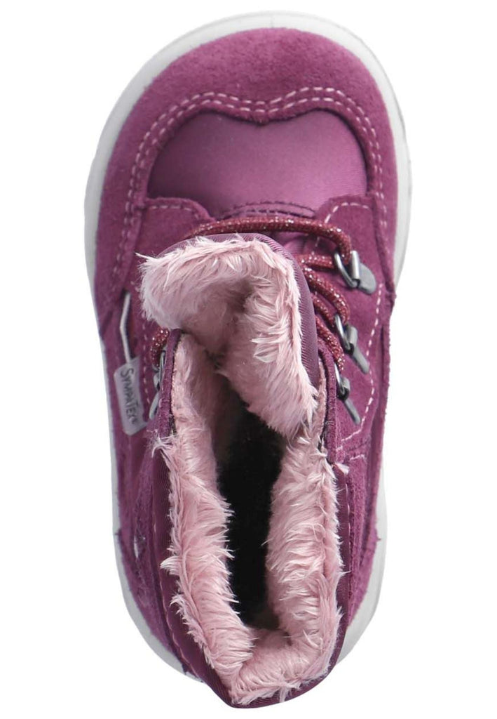 Pepino Stiefelette Leder/Textil Merlot Warmfutter