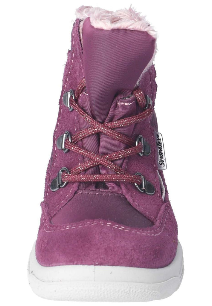 Pepino Stiefelette Leder/Textil Merlot Warmfutter