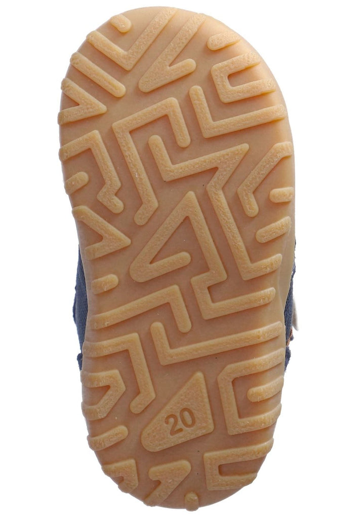 Pepino Stiefelette Leder/Textil Ozean Warmfutter