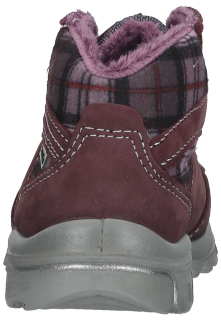 Pepino Stiefelette Leder/Textil Pflaume Warmfutter