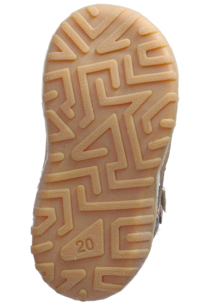 Pepino Stiefelette Leder/Textil Schoko Warmfutter