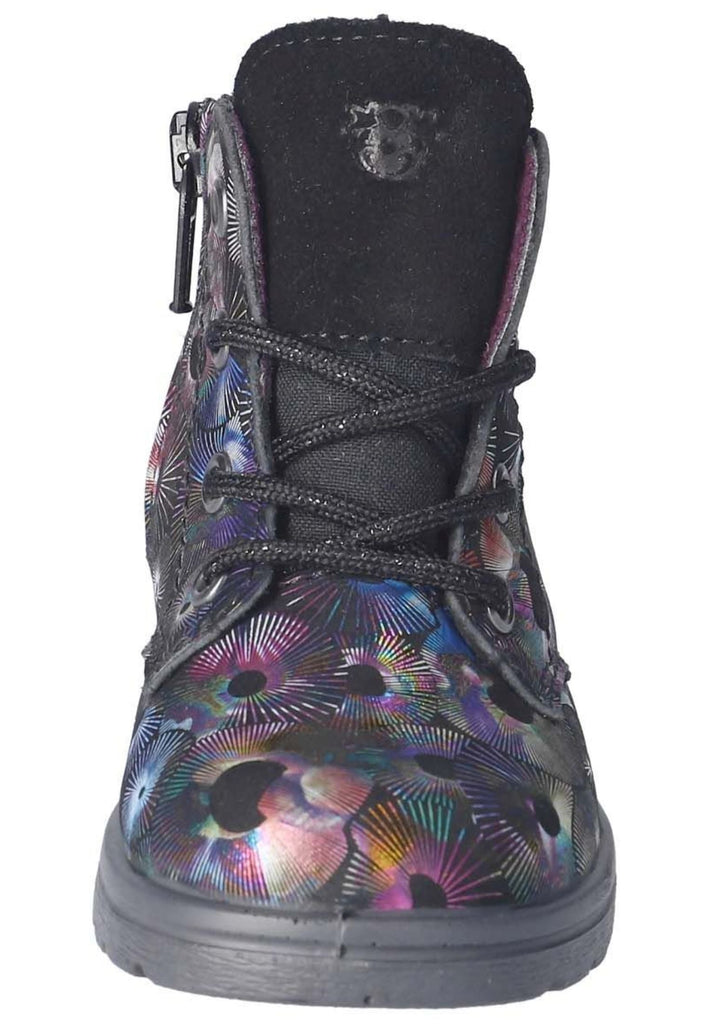 Pepino Stiefelette Leder/Textil Schwarz Multi