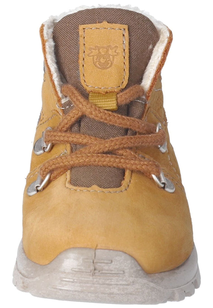 Pepino Stiefelette Leder/Textil Senf Warmfutter