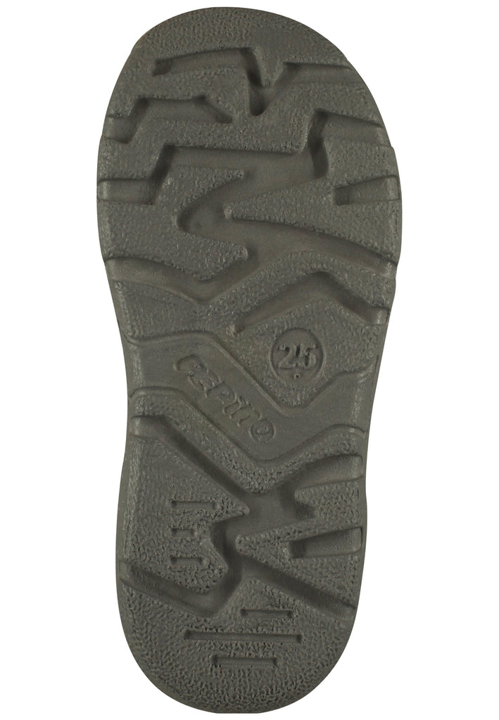 Pepino Stiefelette Lederimitat Graphit Warmfutter