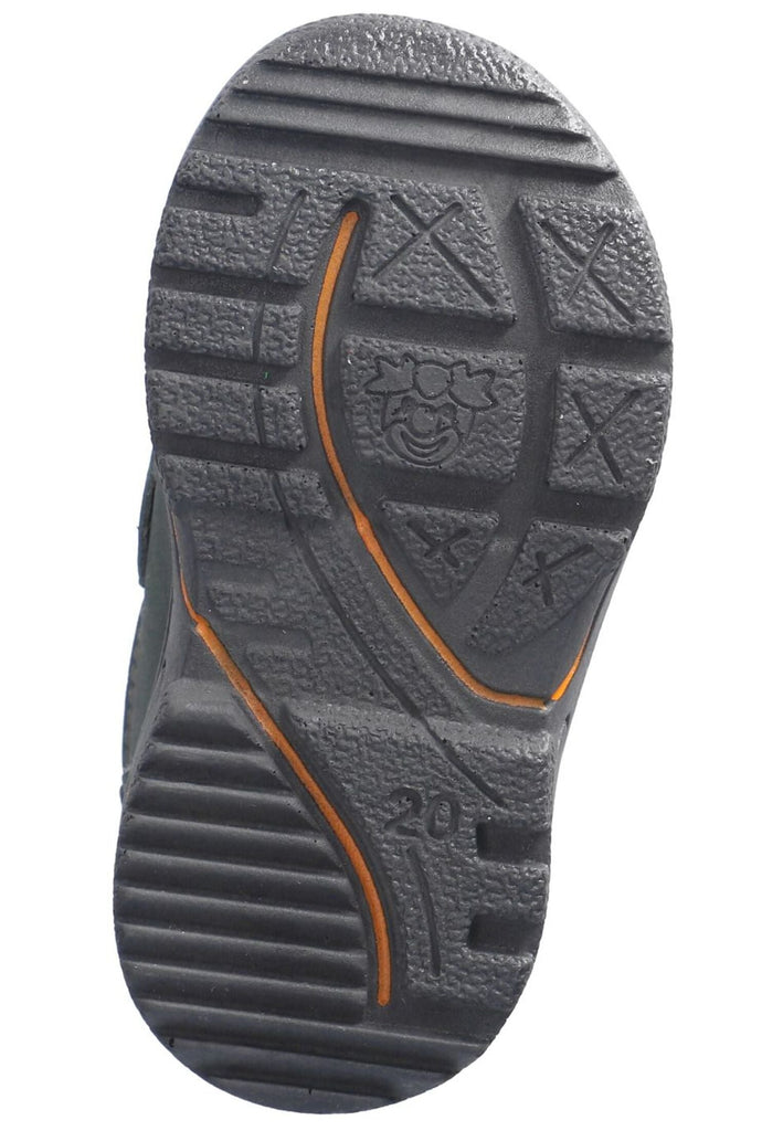 Pepino Stiefelette Lederimitat Grün/Grau Warmfutter