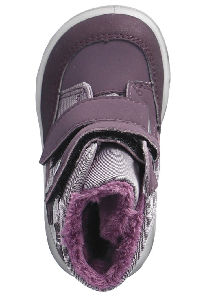 Pepino Stiefelette Lederimitat Purple Warmfutter
